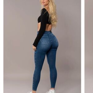 Fitjeans 360 High Waisted - Sapphire Blue